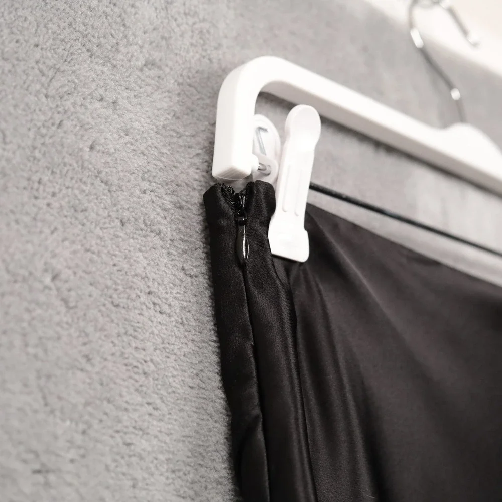 LULUS Smooth‎ Sophistication Black Satin Midi Skirt Side Slit High Waisted M NWT